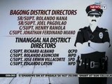 SONA: 4 na bagong District Directors ng PNP na kapalit ng mga sinibak na pulis, nanumpa na