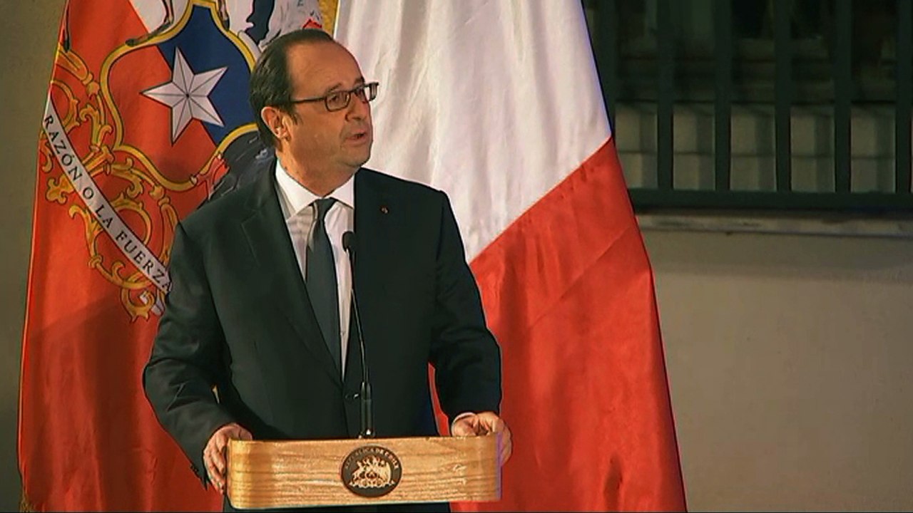 Toast lors du dîner offert par Michelle BACHELET, en l’honneur du président François Hollande