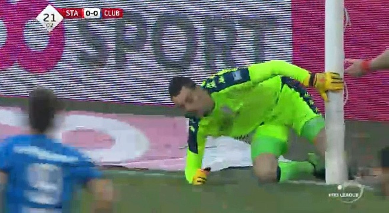 Vossen GOAL (0:1) Standard Liege vs Club Brugge KV