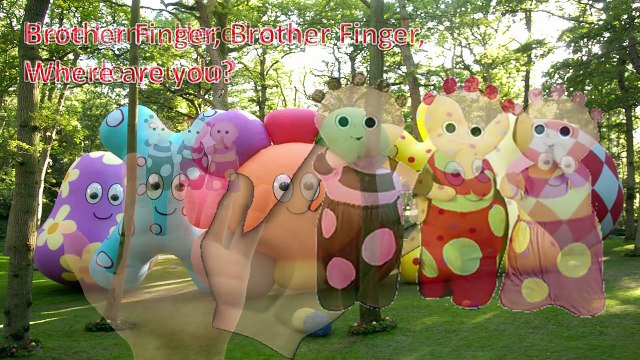 Finger Family IN THE NIGHT GARDEN Nursery Rhyme Song CBeebies Kids Toddlers Music Club