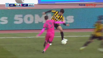 2-0 Mantalos Goal - AEK Athens FC 2-0 Asteras Tripolis 22.01.2017 HD