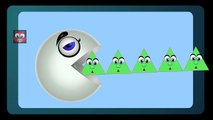Learn Shapes with Pacman Toy | Learning Shapes for Kids Children Preschoolers | Learning videos