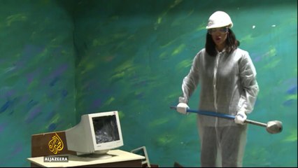 Russia: 'Rage rooms' in Moscow a smashing way to reduce stress
