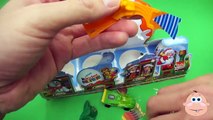 Kinder Surprise Eggs Santa Train LARGE Christmas Egg Candy Toys Unboxing Opening