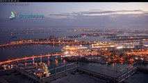 Port of Miami Tower Cam Cruise Ship and Cold Front Time-lapse-t8207mNYAak