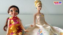 Disney Dolls: CINDERELLA WEDDING DAY & Fortune Days: Belle Doll - Collection Toys Video For Kids