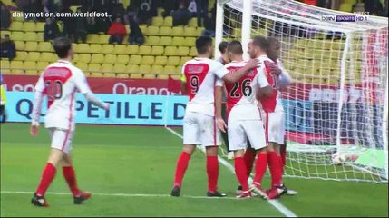 Valere Germain second Goal HD - AS Monaco 4 - 0 Lorient - 22.01.2017