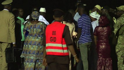 L'ex-président gambien Jammeh a quitté le pays