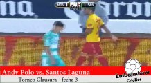 Highlights de Andy Polo vs. Santos Laguna