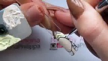 Disney Elsa Nails Hand Painted Nail Art
