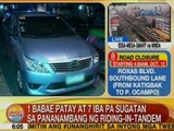 UB: 1 babae patay at 7 iba pa sugatan sa pananambang ng riding-in-tandem sa Dasmariñas, Cavite