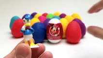 Minnie Mouse Play Doh Eggs Minnie Mouse Peppa Pig Lego Cars 2 Mickey Mouse Spider-Man Surprise Eggs