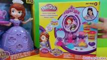 NEW Play Doh Sofia Amulet & Jewels Vanity Set Create Sofia the First Amulet Tiara Play Dough new