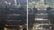 Trump'ın yemin törenine katılanların sayısıyla ilgili tartışma sürüyor