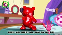 Jelly Gummy Bear Finger Family | Gummy Bear Songs For Children in 3D