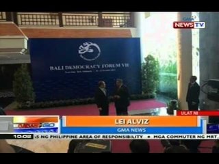 NTG: PNoy, co-chair sa pulong sa Bali Democracy Forum ngayong araw