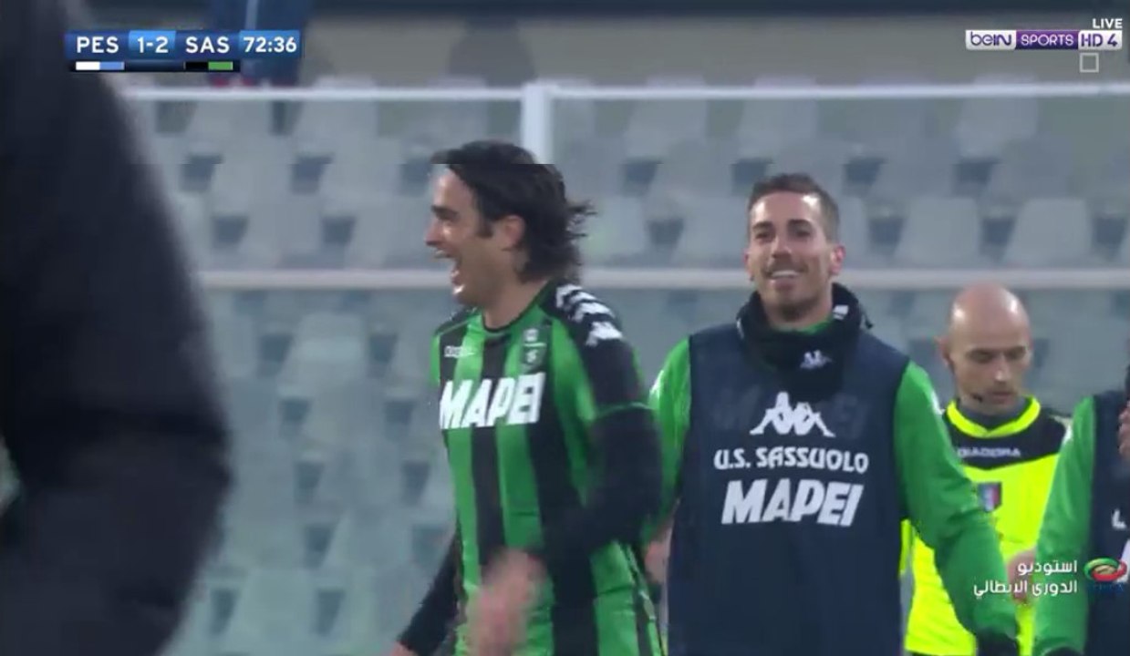 Pescara Calcio 1-3 US Sassuolo Calcio - All Goals Exclusive HD (2.1.2017) - Serie A