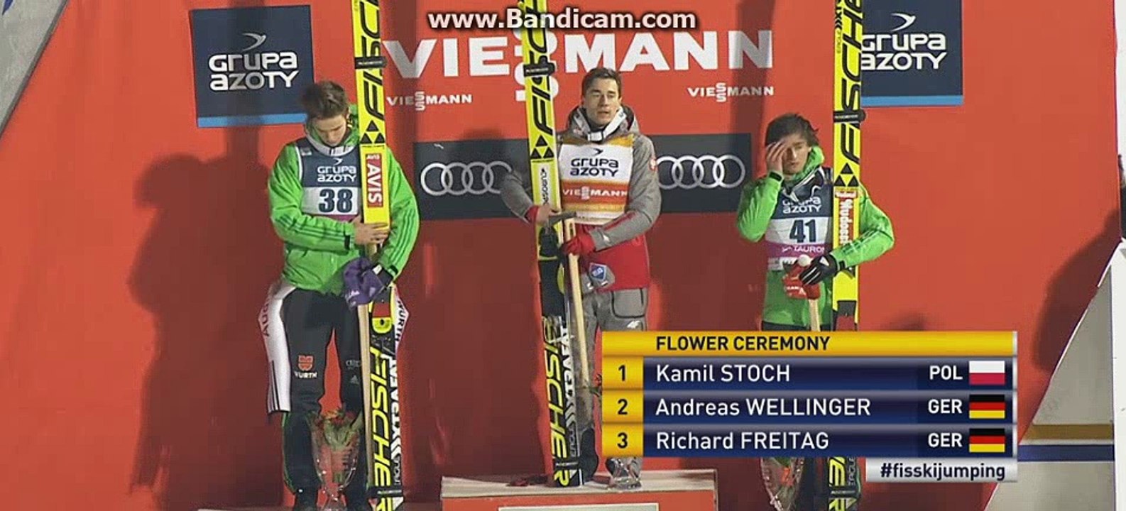 Kamil Stoch Zakopane 22.01.2017 Hymn Narodowy