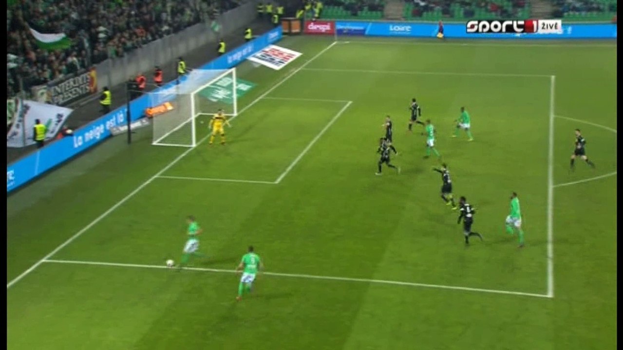 Romain Hamouma Goal HD - St Etienne 1-1 Angers 22.01.2017