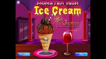 NEW мультик для девочек и мальчиков—Монстр Хай готовит мороженое—Игры для детей