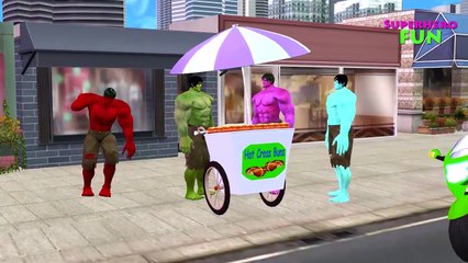Hulk Finger Family Nursery Rhymes | Hulk Cartoons | Children Nursery Rhymes Collection for Babies