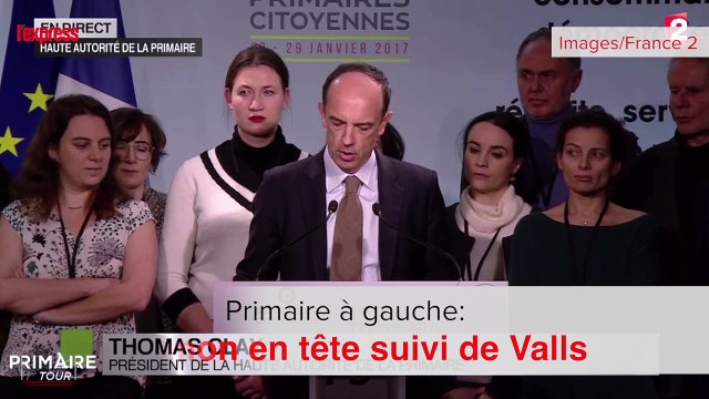 Benoît Hamon en tête devant Manuel Valls