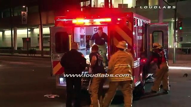 Motorcycle Hit & Run Fatal North Hollywood RAW FOOTAGE