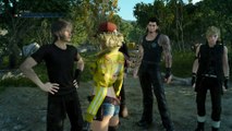 FINAL FANTASY XV FIRST TIME PLAYTHROUGH PART 115 ALL SET TO SAIL & PARTY OF THREE