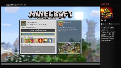 superfastone's Live PS4 Broadcast LOL MINECRAFT (7)