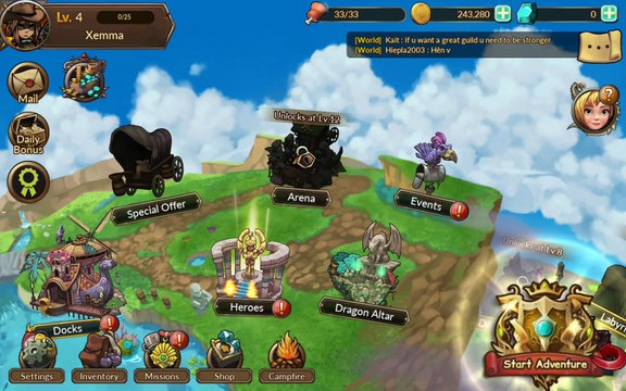 Raiders Quest RPG - Android gameplay PlayRawNow