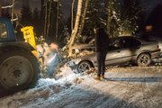 Quand sortir une voiture accidentée d'un fossé tourne mal