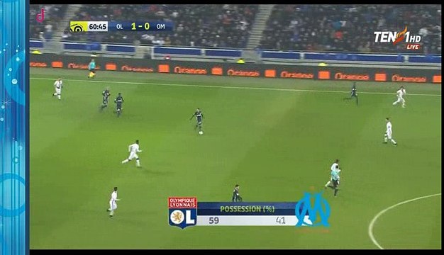 Alexandre Lacazette Goal HD - Lyon 2-0 Marsella 22.01.2017