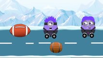 New Evil Minions Eggs Amzing Kids Race | Kids Surprise Action Monster Truck Eggs #Animation