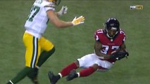 Aaron Rodgers intercepted on Hail Mary gone wrong