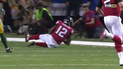 Mohamed Sanu makes diving catch for 15-yard gain