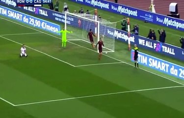 Edin Dzeko Goal HD - AS Roma 1-0 Cagliari 22.01.2017