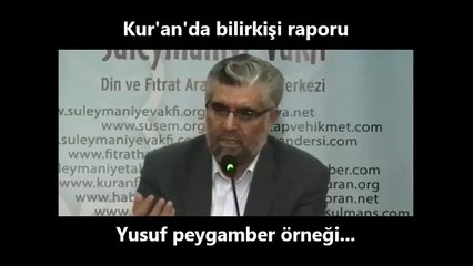 Kur'an'da bilirkişi raporu [Yusuf peygamber örneği]