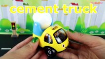 LEARN TRUCK VEHICLES NAMES & SOUNDS with Fun Playable Toy Cars - Video for Kids Toddlers