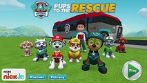 PAW Patrol Pups to the Rescue Nickelodeon Game - Paw Patrol Games for Kids