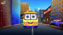 School Bus | Learning Transport Vehicles Videos for Kids | Car Wash by TINY DREAM KIDS.