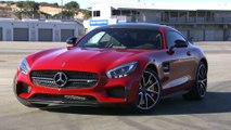 Mercedes-AMG GT-S - High Speed on Racetrack (Good Exhaust Sound)