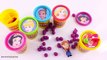 Disney Princess Play-Doh Surprise Eggs Tubs Learn Colors! Play-Doh Dippin Dots Toy Surprises!