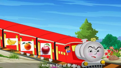 The Fruit Train English | Best Rhymes For Kids | Super Rhymes