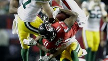 Julio Jones makes 23-yard catch while flipping over