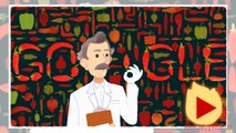 Wilbur Scovilles 151st Birthday Chili Pepper KO Ice-cream Game Animated Interactive Google Doodle