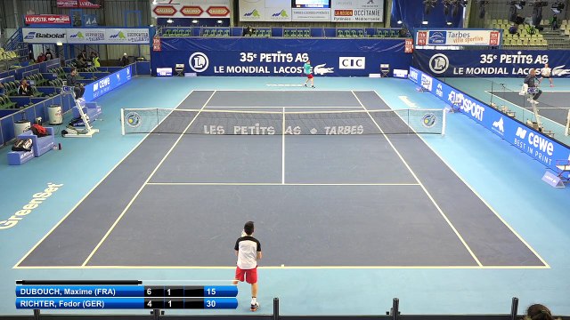 Maxime DUBOUCH (FRA) vs Fedor RICHTER (GER) - 1st round International Qualifications - Les Petits As 2017