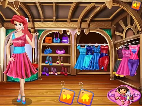 АРИЭЛЬ И ЭЛЬЗА ПОКАЗЫВАЕТ ГАРДЕРОБ—ИГРЫ ДЛЯ ДЕТЕЙ. МУЛЬТИК ДЛЯ ДЕВОЧЕК