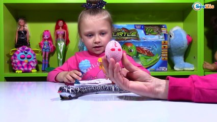 ФИКСИКИ и Ярослава. Распаковка и обзор Инновационной игрушки – Змея. Игрушки для детей