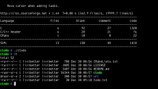 ctodo, simple ncurses-based tasklist manager-kwrrCI8h-R4