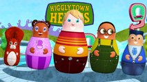 HigglyTown Heroes new Finger Family | Nursery Rhyme for Children | 4K Video